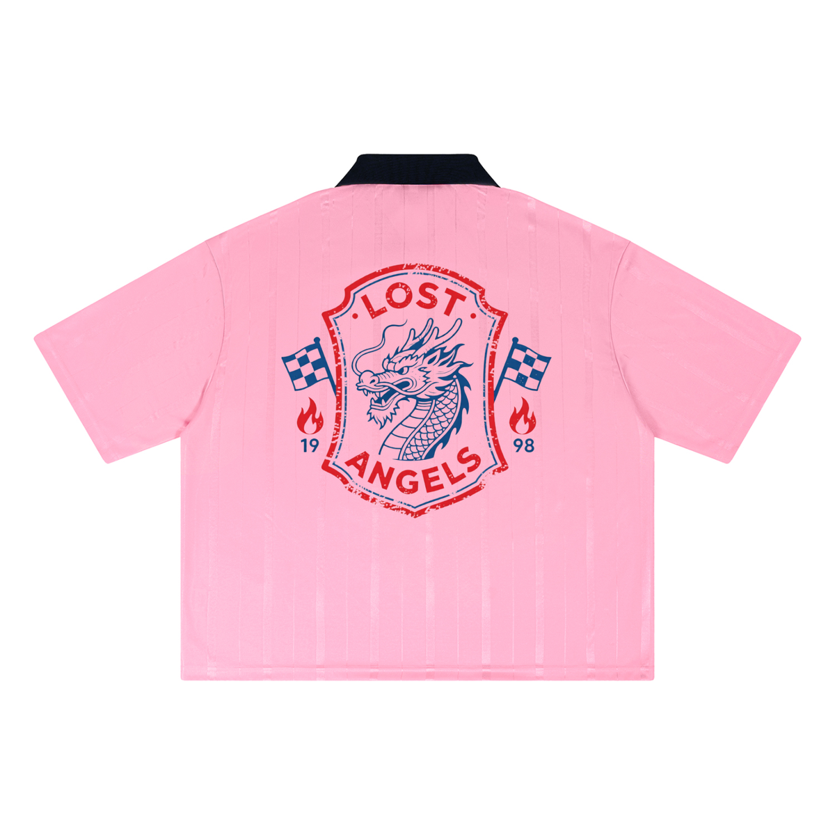 Dragon Striped Boxy Soccer Jersey