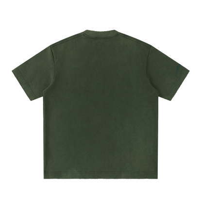 Vintage Washed Frayed T-Shirt