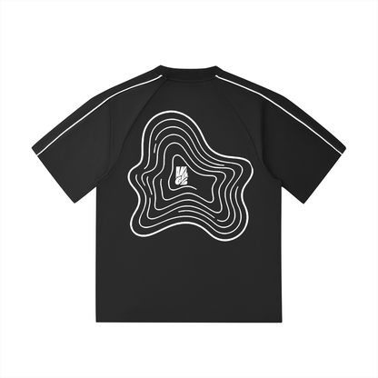 Contrast Stitch Raglan T-Shirt