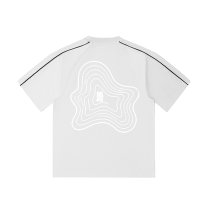 Contrast Stitch Raglan T-Shirt