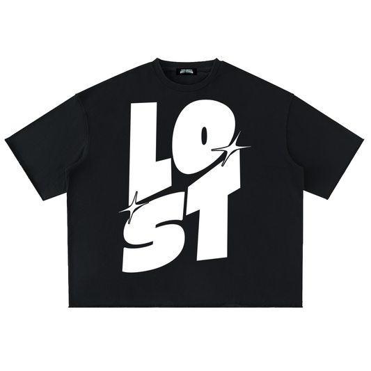 Washed Rolled Hem Half Sleeve T-Shirt
