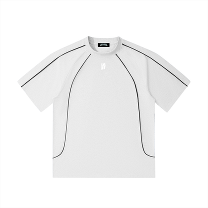 Contrast Stitch Raglan T-Shirt