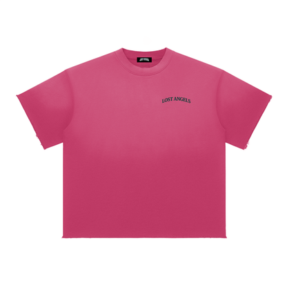 Sun Fade Raw Edge dragon T-Shirt